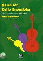 Gems for Cello Ensembles - Easy ensemble pieces with piano